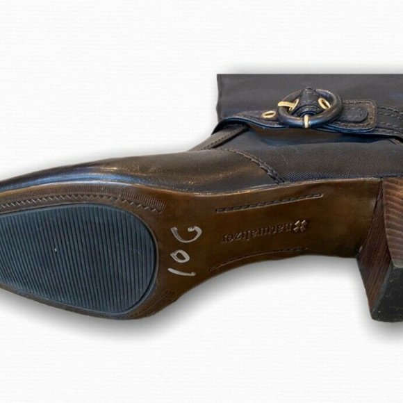 Naturalizer 8.5 Tall Brown Vegan/Flux Leather Boot - Picture 6 of 8